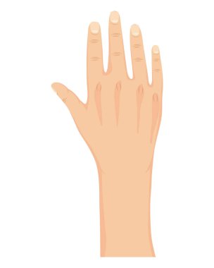 İnsan jest simgesini uzat