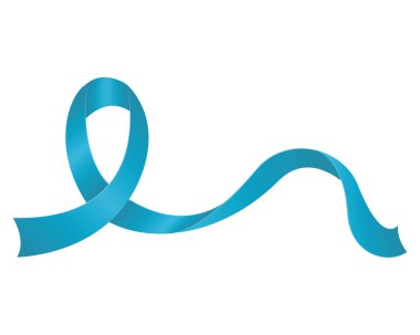 blue ribbon campaign hope icon
