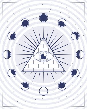 moon phases and triangle astrology