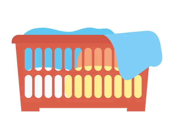 Clothes Disrty Basket Icon — Vettoriale Stock