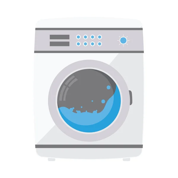 Washing Machine Foam Appliance — Stockvector