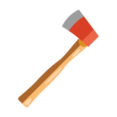 fire department axe tool icon