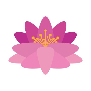 pink lotus flower garden icon
