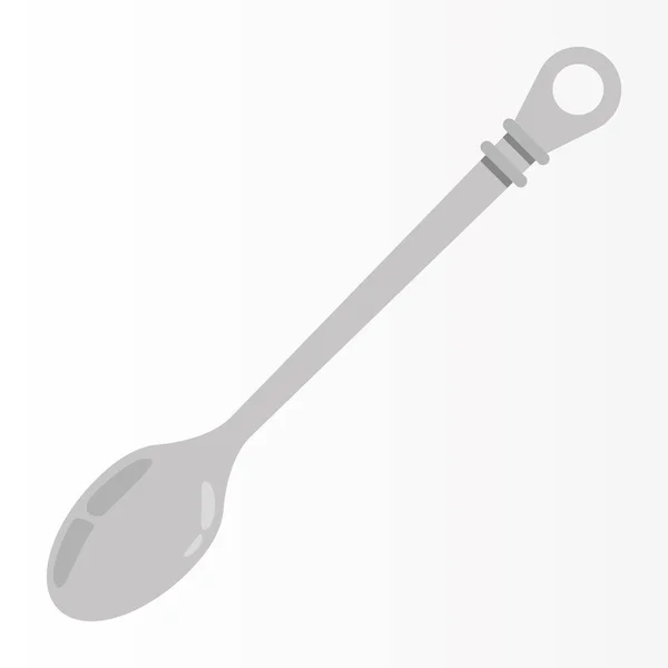 Spoon Cutlery Tool Isolated Icon — Stock Vector