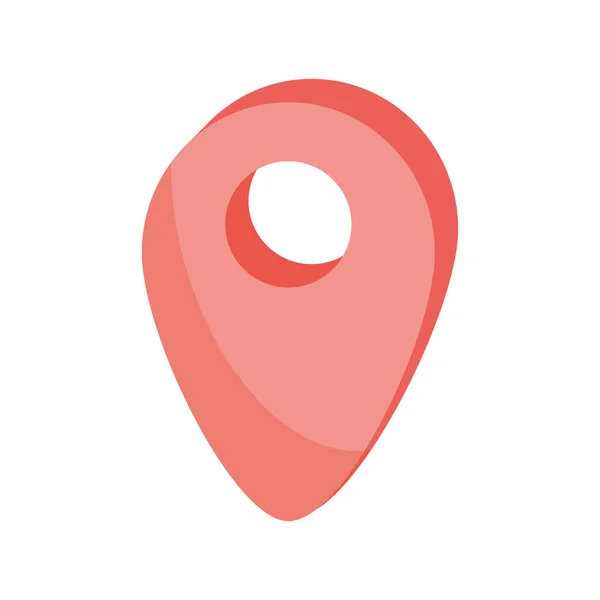 Isometric Pin Pointer Location Mark Icon — Image vectorielle