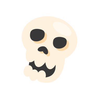 skull head face halloween icon