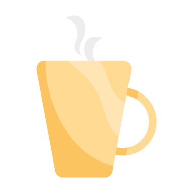 kupa simgesinde kahve içilir