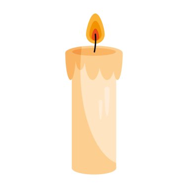 Mum mumundan izole edilmiş simge