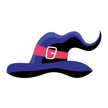 Cadılar Bayramı cadı şapkası aksesuar simgesi