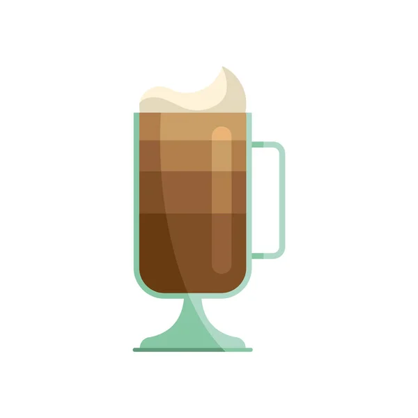 Coffee Iced Cup Drink Icon — Stok Vektör