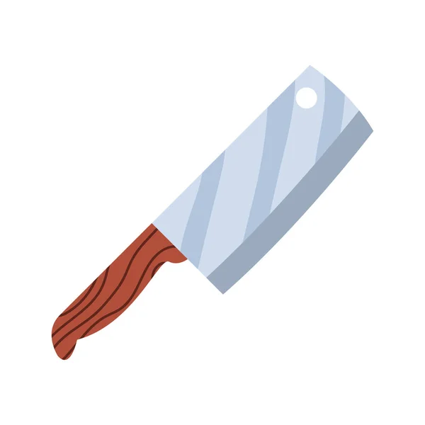 Knife Kitchen Cutlery Tool Icon — Vector de stock