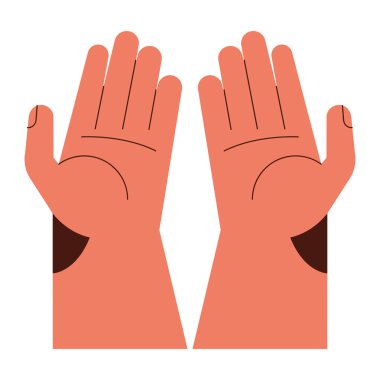 İnsan el hareketi simgesi alır