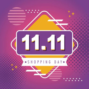 poster of 11 11 shopping day commercial