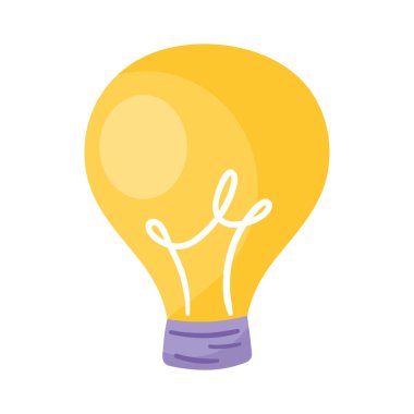 ampul ışığı enerji ikonu