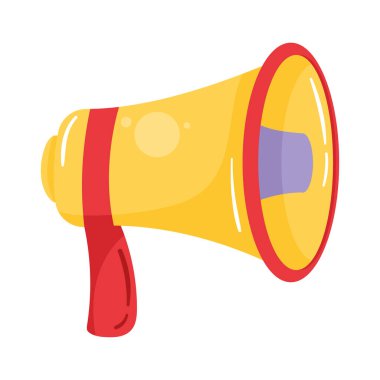 megafon aygıtı ses teknolojisi simgesi