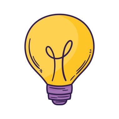 ampul ışığı enerji ikonu
