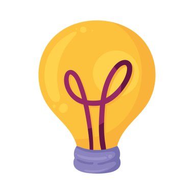 ampul ışığı enerji ikonu