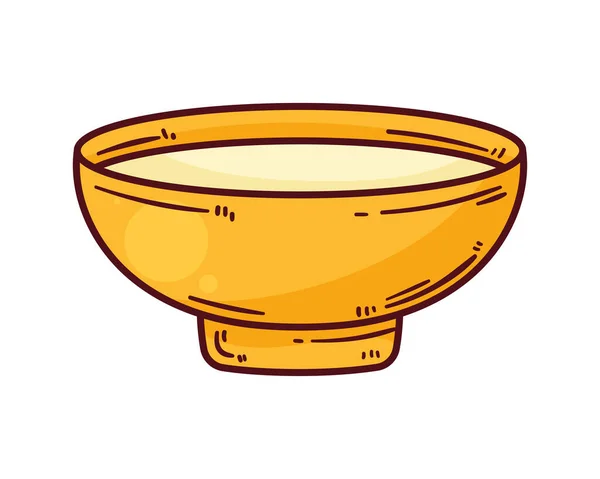 Dish Soup Utensil Icon — Archivo Imágenes Vectoriales