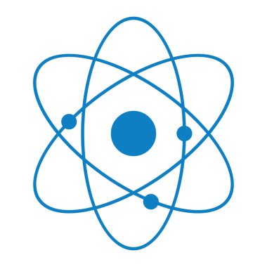 Atom molekülü tıbbi sağlık hizmetleri ikonu