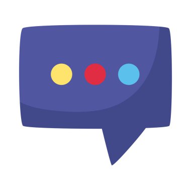 konuşma balonu ileti iletişim simgesi