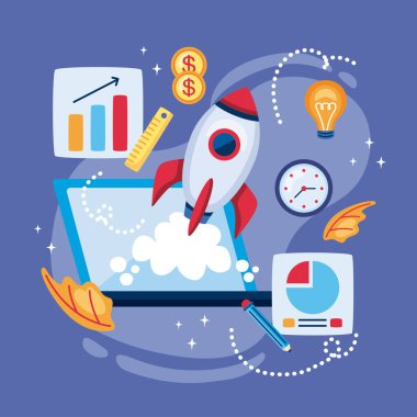 dizüstü bilgisayarlar ve simgeleri başlat