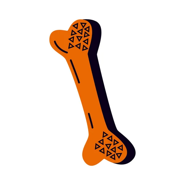 Icône Isolée Humaine Orange — Image vectorielle