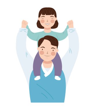 Koreli baba kız karakterleri kaldırıyor