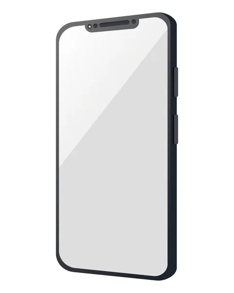 Ícone Tecnologia Mockup Dispositivo Smartphone —  Vetores de Stock