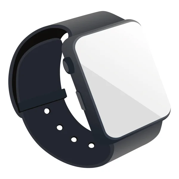 Smartwatch Zařízení Technologie Mockup Ikona — Stockový vektor