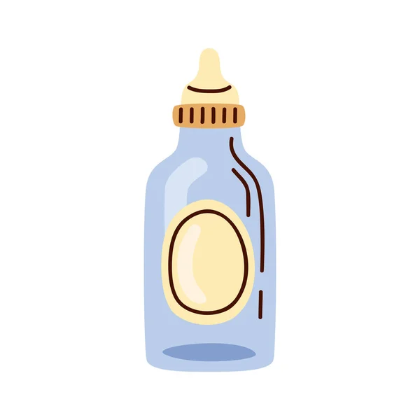 Dropper Flasche Kosmetische Produkt Symbol — Stockvektor