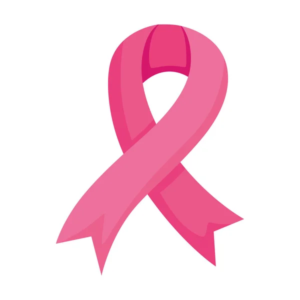 Breast Cancer Pink Ribbon Campaign — Stockvector