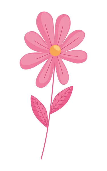 Pink Flower Garden Decoration Nature — ストックベクタ