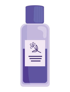 mor şişe Kore güzellik ürünü simgesi