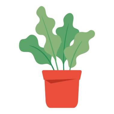 Mor çömlek ikonunda çiçek