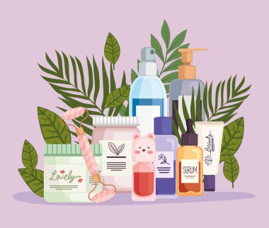 9 Koreli güzellik seti ürünü