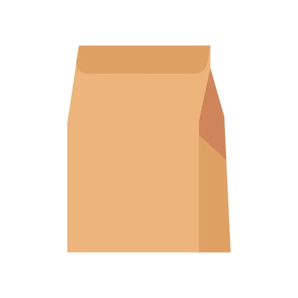 Значок Эко Упаковки Пищевого Пакета — стоковый вектор