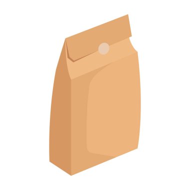 Gıda kağıdı paket paket servisi simgesi