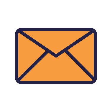 zarf posta gönderimi izole edilmiş simge