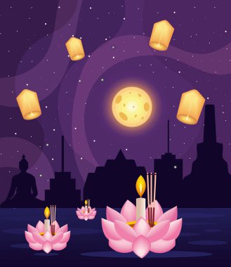 Loy Krathong Festival Posteri