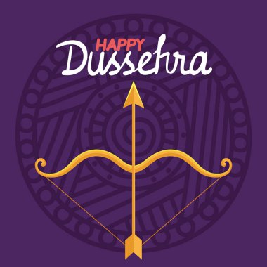dussehra harfleri ve altın kemer posteri