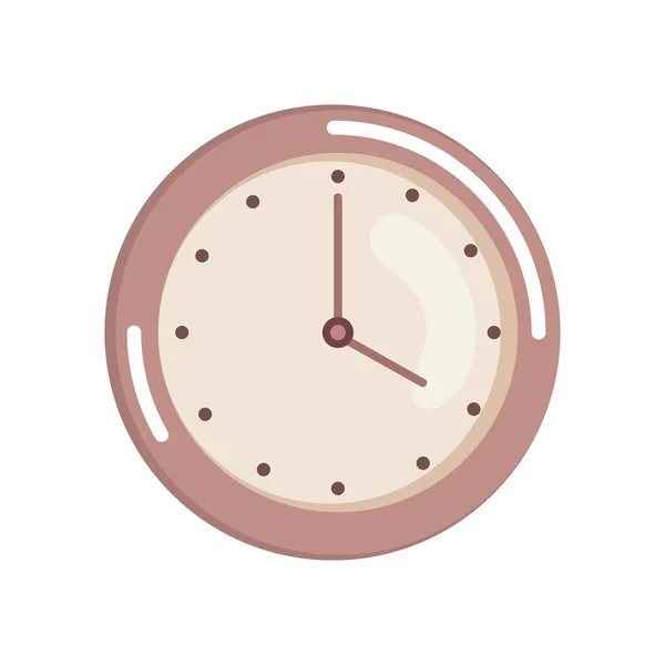 Tijd Klok Horloge Apparaat Pictogram — Stockvector