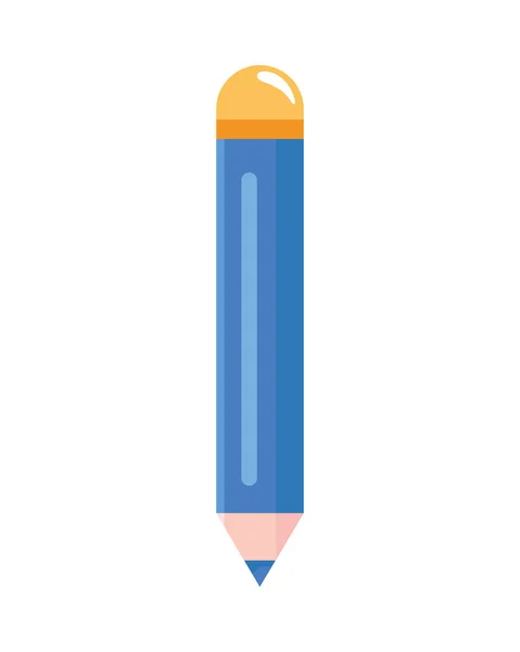 Modrá Ikona Dodávky Grafitové Tužky — Stockový vektor