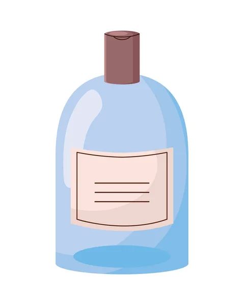 Μπλε Μπουκάλι Κορεάτικο Προϊόν Ομορφιάς — Διανυσματικό Αρχείο