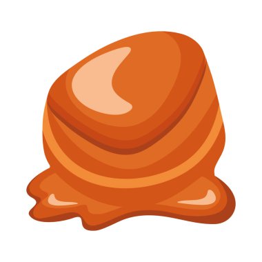 tatlı karamel çerez lezzetli ikon