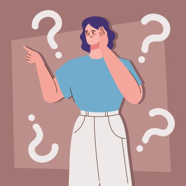 Zor seçim karakteri olan bir bayan.