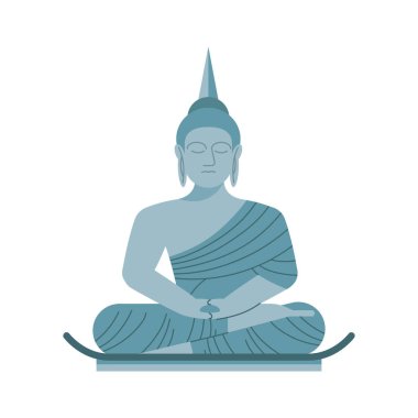 Tayland ve Buda heykeli kutsal simge