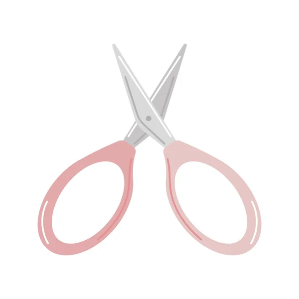 Scissors Cosmetic Tool Equipment Icon — Stock Vector