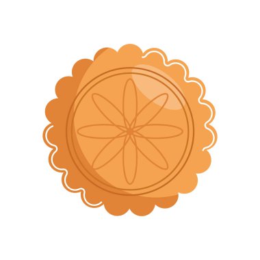 Sonbaharın ortasında altın ay pastası