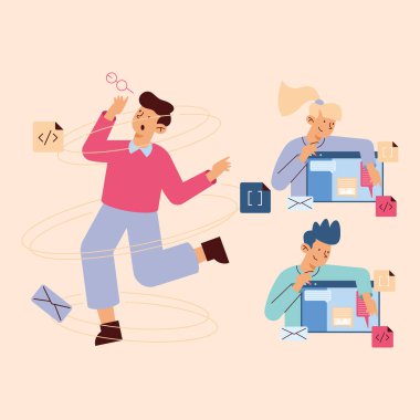 üç geliştirici grup çalışanı