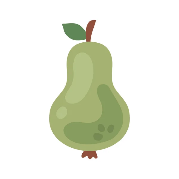 Päron Färsk Frukt Frisk Ikon — Stock vektor